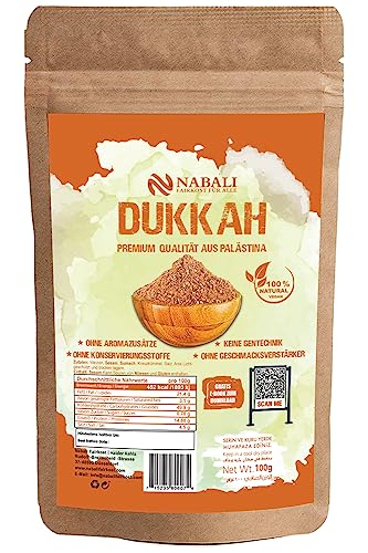 NABALI FAIRKOST FÜR ALLE Dukkah Gewürze - Gewürzmischung nach Ottolenghi - Orientalisches Gewürz aus Palästina (100 g) von NABALI FAIRKOST FÜR ALLE