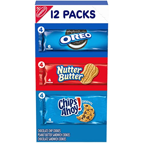 Nabisco Cookie Variety Packs (Chips Ahoy!/Nutter Butter/Oreo), 21.2 oz von Nabisco