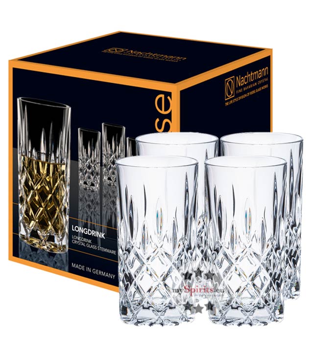 4 x Nachtmann Noblesse Longdrinkglas von Nachtmann