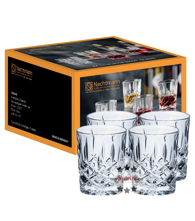 4 x Nachtmann Noblesse Stamperl Shot Glas 4 x Nachtmann Noblesse Stamperl Shot Glas von Nachtmann