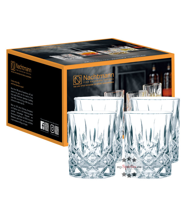 4 x Nachtmann Noblesse Tumbler Glas (, 0,5 Liter) von Nachtmann