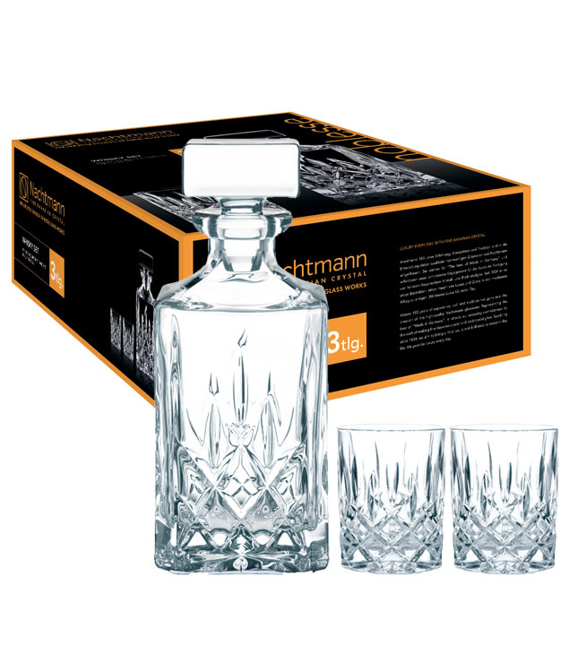 Nachtmann Noblesse Set: Karaffe & 2x Tumbler-Glas von Nachtmann