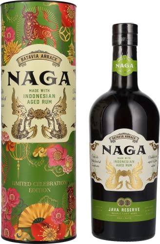 Naga JAVA RESERVE Double Cask Aged Limited Celebration Edition 40% Vol. 0,7l in Geschenkbox von Naga Rum