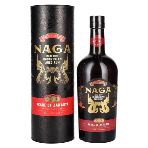 Naga Pearl of Jakarta Triple Cask Aged Small Batch 2019 42,70% 0,70 lt. Naga Pearl of Jakarta Triple Cask Aged Small Batch 2019 42,70% 0,70 lt. von Naga Rum