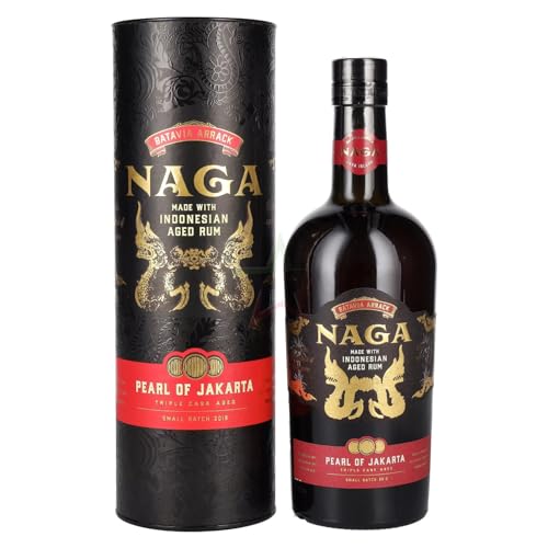 Naga Pearl of Jakarta Triple Cask Aged Small Batch 2019 42,70% 0,70 lt. von Naga Rum
