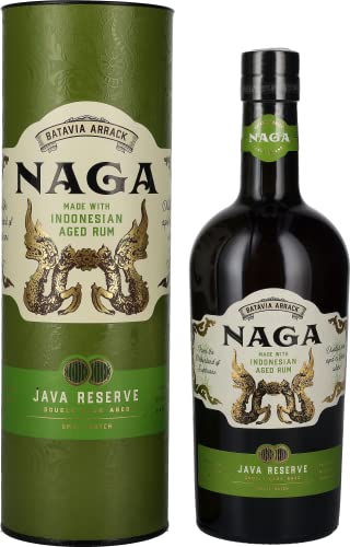 Naga Rum Casked Aged of Indonesia mit Geschenkverpackung (1 x 0.7 l) von Naga Rum