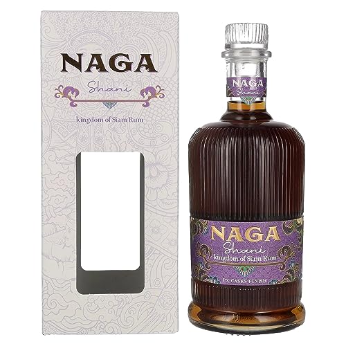 Naga Shani KINGDOM OF SIAM PX Cask 46% Vol. 0,7l in Geschenkbox Naga Shani KINGDOM OF SIAM PX Cask 46% Vol. 0,7l in Geschenkbox von Naga Rum