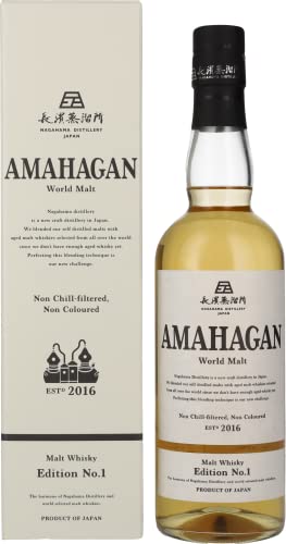 Amahagan World Malt Whisky Edition No.1 47% Vol. 0,7l in Geschenkbox von Nagahama
