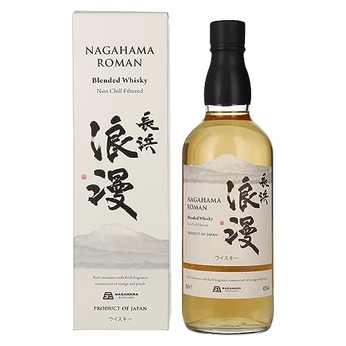 Nagahama Roman Blended Whisky 43% Vol. 0,7l in Geschenkbox von Nagahama