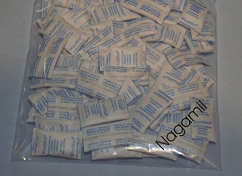 1.000 x Silicagel Beutel 1 g, Trockenmittel, staubdicht verpackt, regenerierbar von Nagamil