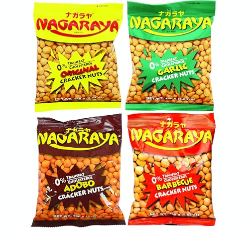 Nagaraya Knallbonbons (sortiert, 4 Geschmacksrichtungen) von Nagaraya