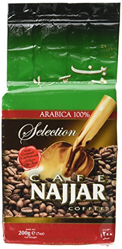 Najjar Selection Arabica Kaffee mit Kardamom (1 x 200 g) von CAFE NAJJAR
