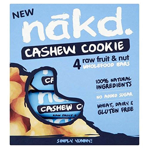Nakd Free From Cashew Cookie Multipack 4 x 35g von Nakd