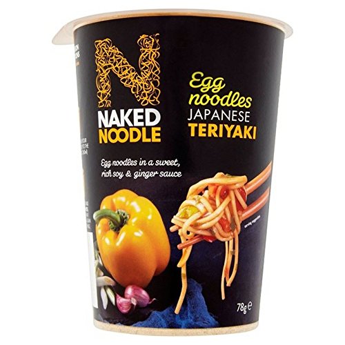 Nackt Nudel Teriyaki-Nudel-Topf 78G (Packung mit 4) von Naked Noodle