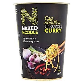 Naked Nudel Singapur Curry 2x78g von Naked