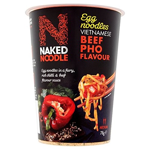 Naked Nudel Vietnamesisches Rindfleisch Pho Geschmack 2x78g von Naked