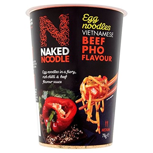 Naked Nudel Vietnamesisches Rindfleisch Pho Geschmack 2x78g Naked Nudel Vietnamesisches Rindfleisch Pho Geschmack 2x78g von Naked