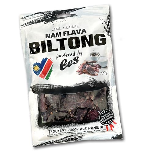 Nam Flava - Das Original Biltong aus Namibia - 100g (Trockenfleisch/Beef Jerky) von Nam Flava