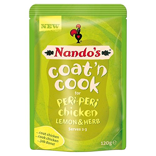 Nando Mantel 'n Koch Peri Peri Hühnchen Lemon & Herb (120g) - Packung mit 2 von Nando's