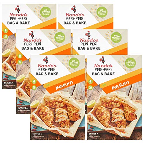Medium – Nando's Bake & Bag 20 g (6 Stück) von Nando's