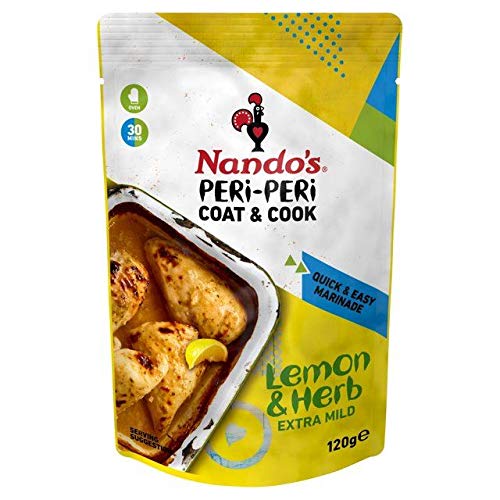 Nando's Coat 'n Cook Lemon & Herb Peri Peri Marinade 120g von Nando's