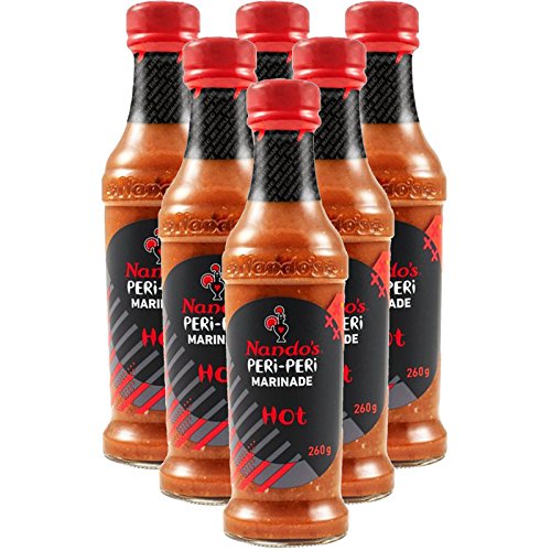 Nando's Hot Peri-Peri Marinade (260 g) – 6 Stück von Nando's