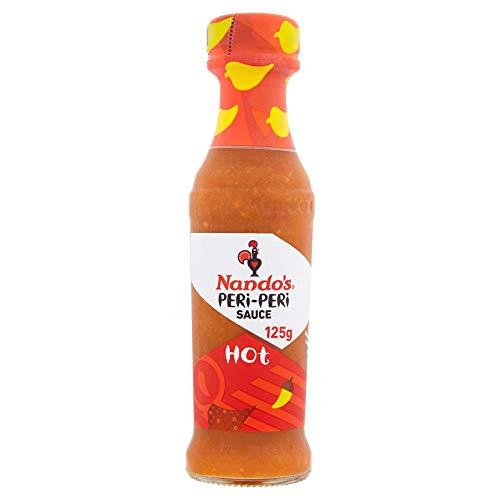 Nando's Hot Peri-Peri Sauce 125 ml, 6 Stück von Nando's