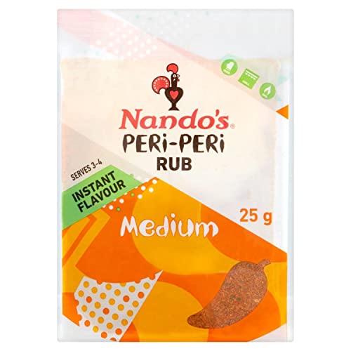 Nando's Peri-Peri Aroma-Rub, 25 g, 2 Stück von Nando's