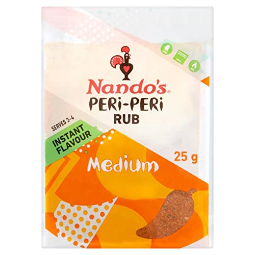Nando's Peri-Peri Aroma-Rub, 25 g, 2 Stück Nando's Peri-Peri Aroma-Rub, 25 g, 2 Stück von Nando's