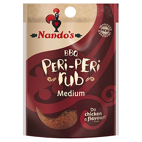 Nandos BBQ Peri Peri Rub Medium (25 g) - Packung mit 2 von Nando's