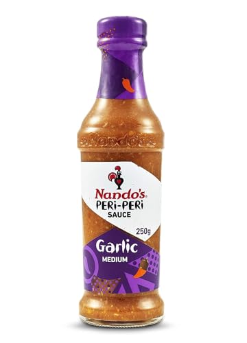 Nandos Garlic Peri Peri Sauce (125 ml) - Packung mit 2 von NANDO'S PERI-PERI
