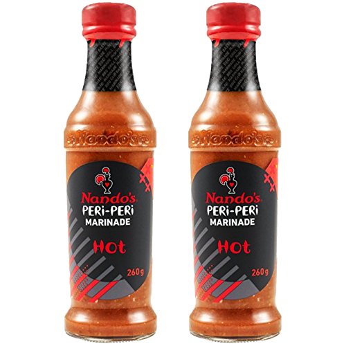 Nandos Hot Peri-Peri Marinade (260g) - Packung mit 2 von Nando's