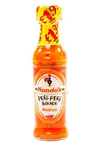 Nando's Medium Peri-Peri Sauce, 125 g, 2 Stück von Nando's