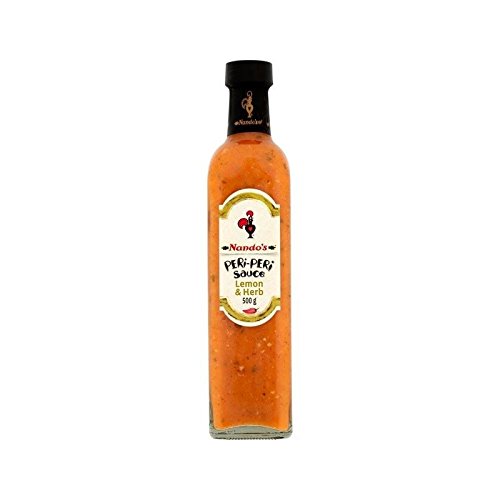 Nandos Peri-Peri Sauce Zitrone & Kräuter 500G - Packung mit 2 von Nando's