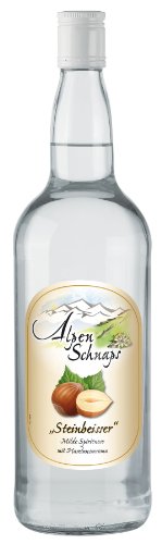 Alpenschnaps "Steinbeisser" Haselnuss 1 Liter 33% von Nannerl GmbH