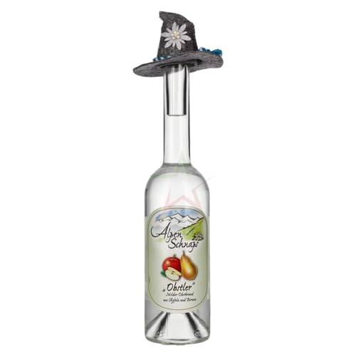 Nannerl Alpenschnaps OBSTLER mit Filzhut 38% 0,50 lt. Nannerl Alpenschnaps OBSTLER mit Filzhut 38% 0,50 lt. von Nannerl
