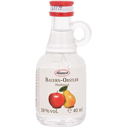 Nannerl Henkel-Fläschchen Obstler (1 x 0.04 l) von Nannerl