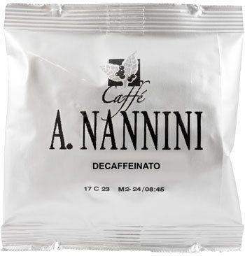 Nannini Espressopads entkoffeiniert von Nannini