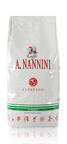 Caffè A. Nannini Classica, Bohne, 1er Pack (1 x 500 g) von COXZD
