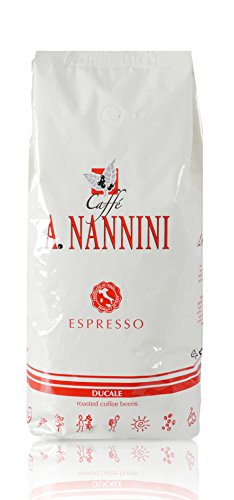 Caffè A. Nannini Ducale, Bohne, 1er Pack (1 x 1 kg) von Nannini
