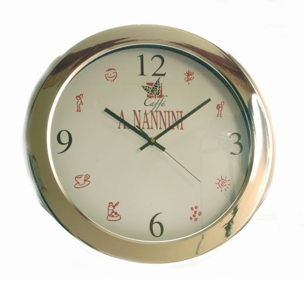 Kaffee Nannini Wanduhr von Nannini