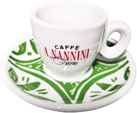 Nannini Cappuccinotasse Grün von Nannini