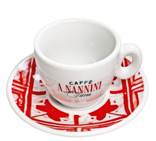 Nannini Cappuccinotasse Rot von Nannini