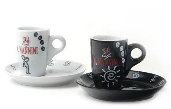 Nannini Espressotassen Black and White Nannini Espressotassen Black and White von Nannini