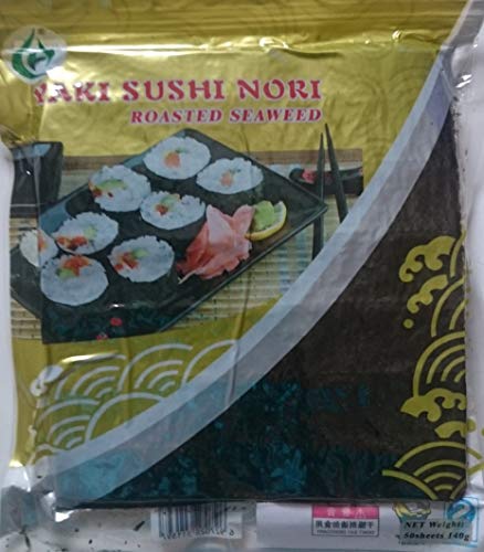 Yaki Sushi Nori Premium Gold 50 Blatt/140g ganz von Nantong Huaxin
