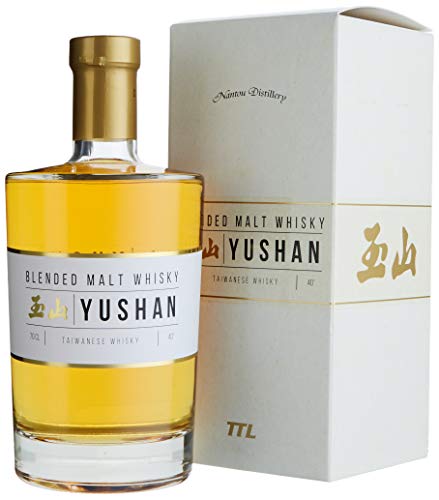 Nantou Distillery Yushan Blended Malt Whisky mit Geschenkverpackung (1 x 0.7 l) von Yushan