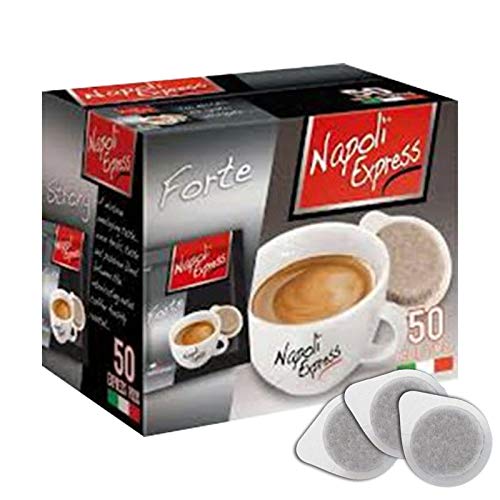 Espresso Kaffee Forte 50 Pads - Neapel Express von Napoli Express