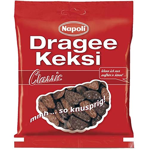 Napoli Dragee Keksi Classic, gemischt - 165gr von Napoli