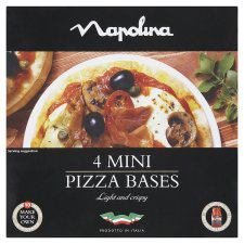 Napolina 4 Mini Pizza Bases 300G von Napolina