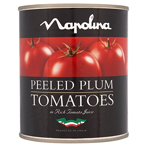 Napolina Geschälte Tomaten in Tomatensaft (400g) von Napolina